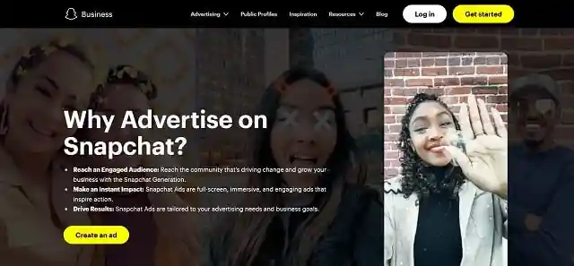 Neden Snapchat'te Reklam Vermelisiniz? ekran görüntüsü