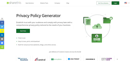 Generator für Datenschutzrichtlinien