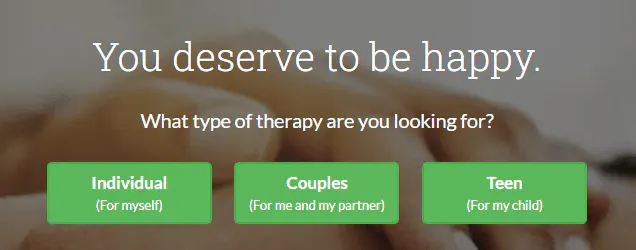 Betterhelp — You deserve to be happy.