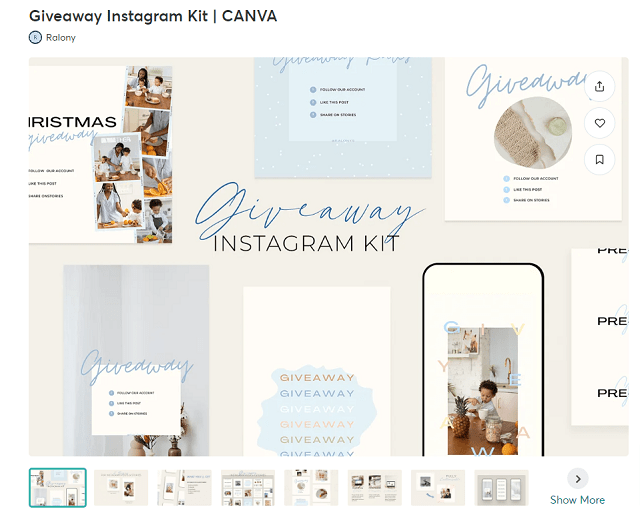 Instagram Giveaway Templates For Your Contest - ShareThis