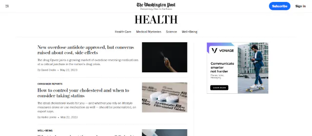 The Washington Post Health